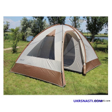 Палатка двухслойная Golden Catch Split четырехместная с тамбуром